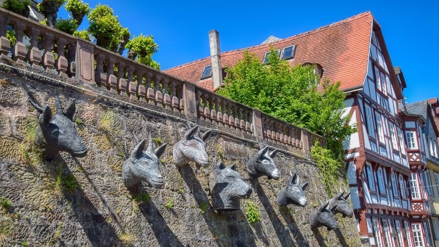 Der Grimm-Dich-Pfad in Marburg, Foto: Georg Kronenberg